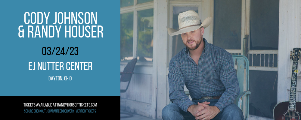 Cody Johnson & Randy Houser at Randy Houser Tickets tickets Cody Johnson & Randy Houser at Randy Houser Tickets