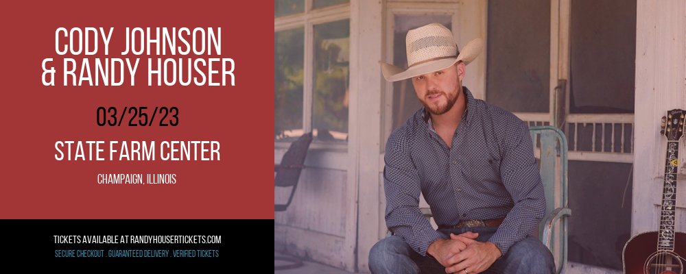 Cody Johnson & Randy Houser at Randy Houser Tickets tickets Cody Johnson & Randy Houser at Randy Houser Tickets