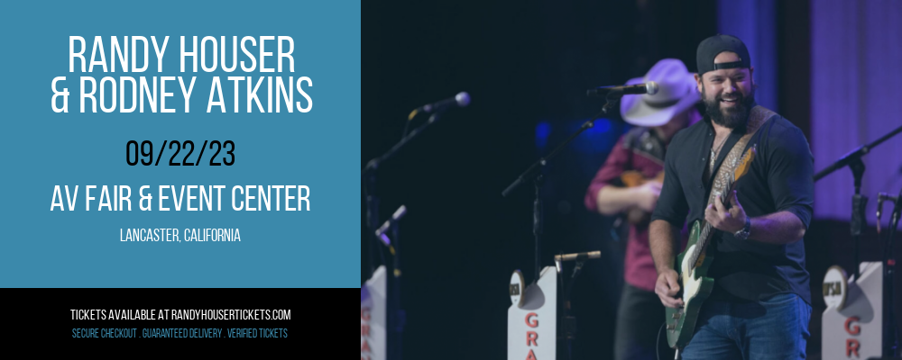 Randy Houser & Rodney Atkins at Randy Houser Tickets tickets Randy Houser & Rodney Atkins at Randy Houser Tickets